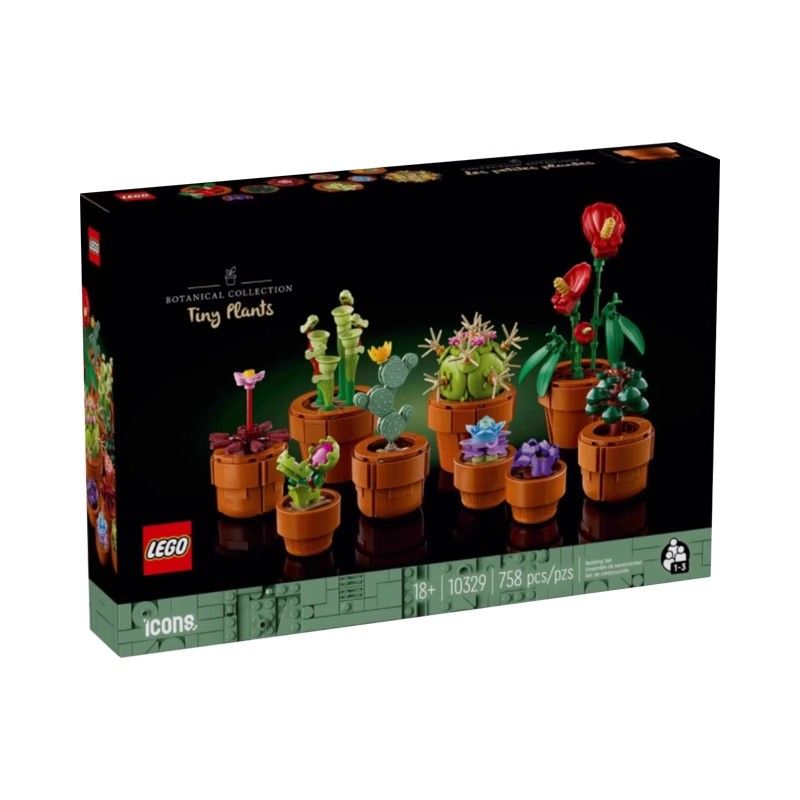 百亿补贴：LEGO 乐高 创意系列10329迷你盆栽男女孩益智拼搭积木儿童玩具礼