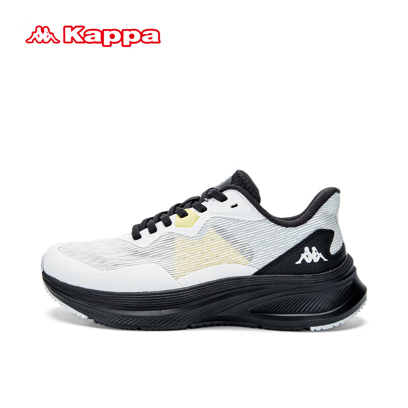 Kappa 卡帕 运动鞋绝影系列男子网面鞋休闲跑步鞋 经典白/黑色 42 339元