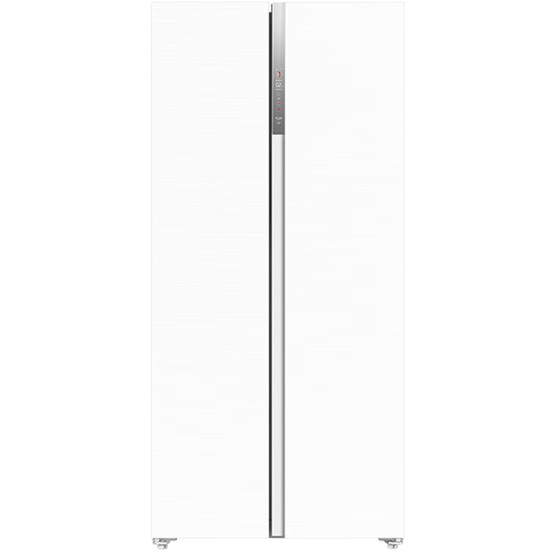 PLUS会员：Midea 美的 60厘米薄系列 BCD-456WKPZM(E) 风冷对开门冰箱 456L 白色 3578.6