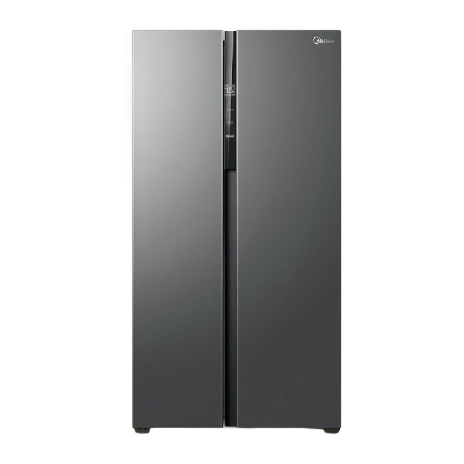 Midea 美的 555升冰箱双开门对开门一级变频风冷无霜大容量智能省电冰箱 京
