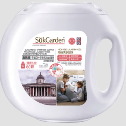 Suk Garden 蔬果园 四叶草香氛洗衣凝珠 80颗 34.9元