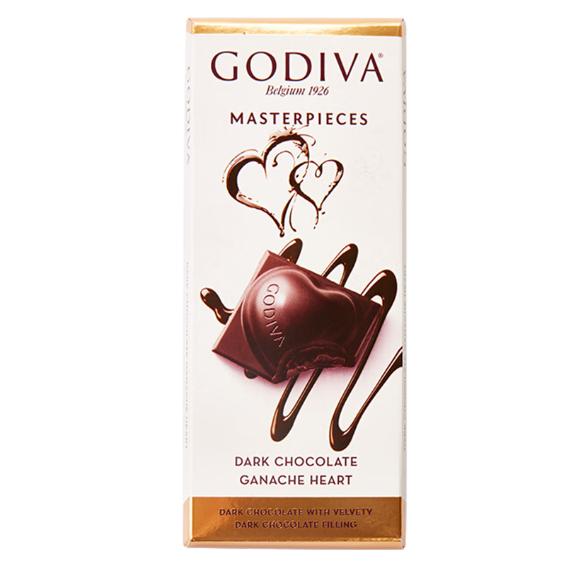 GODIVA 歌帝梵 大师系列 黑巧克力片 86g 27.3元 包邮