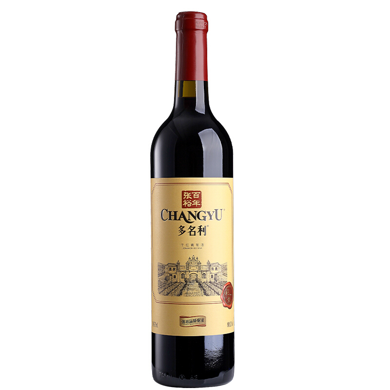 CHANGYU 张裕 多名利 赤霞珠干红葡萄酒 750ml 19.9元