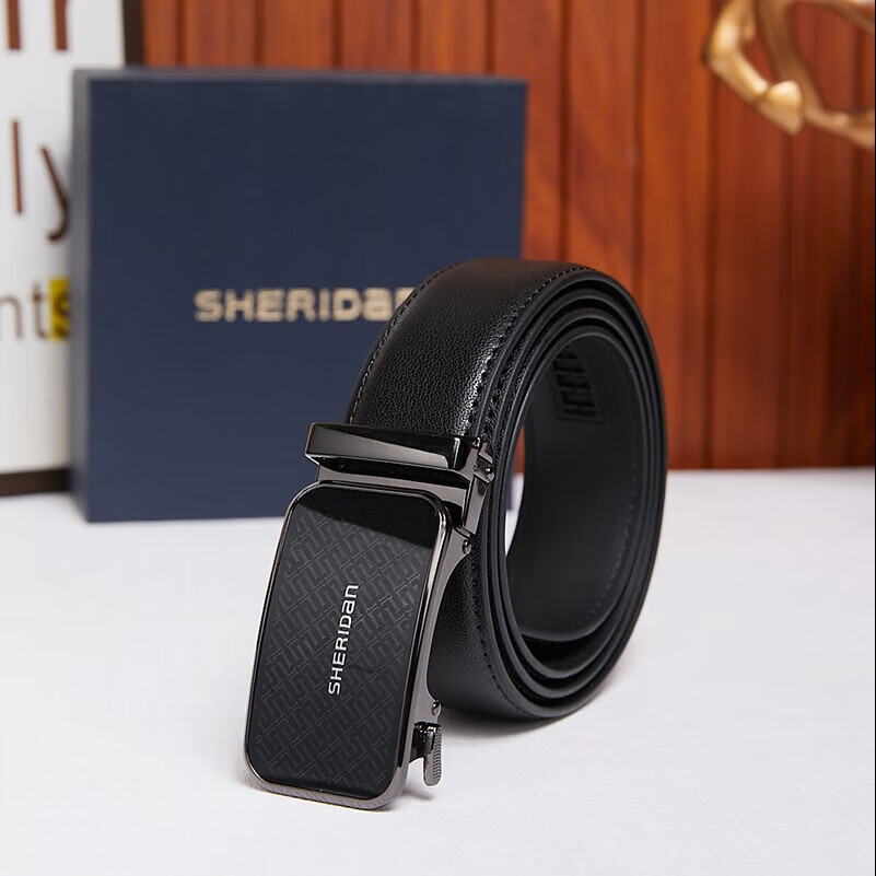 SHERIDAN 喜来登 男士腰带 礼盒装 牛皮 49元（需用券）