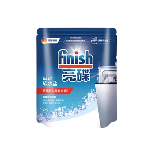 亮碟 洗碗机专用软水盐 2kg 20.2元（需用券）