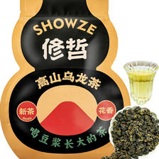 SHOWZE 修哲 茶叶台湾高山乌龙茶葫芦袋装100g妇女节 18.98元