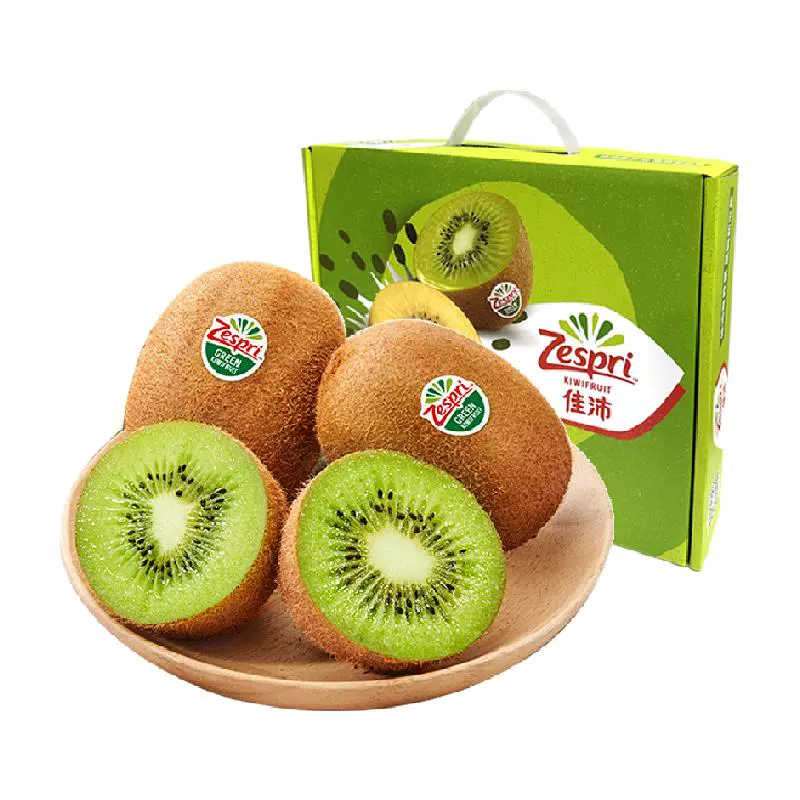 Zespri 佳沛 绿奇异果礼盒8粒（72-80g） ￥18.9