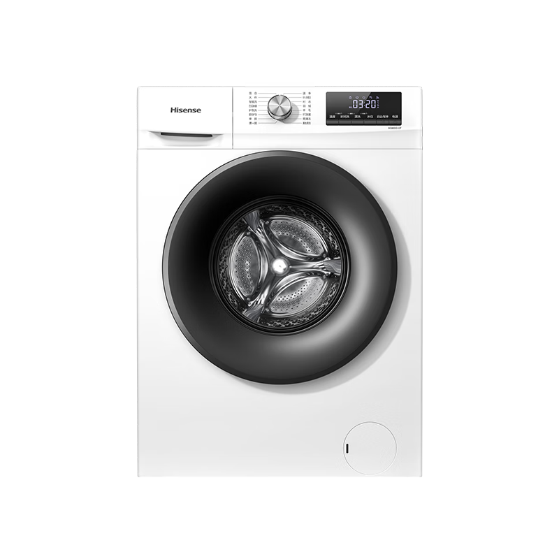 plus会员：海信（Hisense）滚筒洗衣机 全自动 变频一级节能 高温除菌 9公斤纤