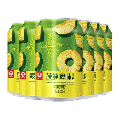 88vip：珠江 啤酒果啤果味饮料330ml×6罐 10.35元