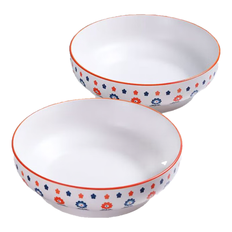 9英寸加高大汤碗盘子烧菜泡面炒菜鱼汤碗毛血旺水煮酸菜鱼大汤碗 9英寸电