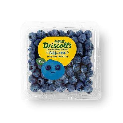 京东百亿补贴、plus会员立减、再降价:怡颗莓Driscolls云南蓝莓12mm+8盒装 新鲜