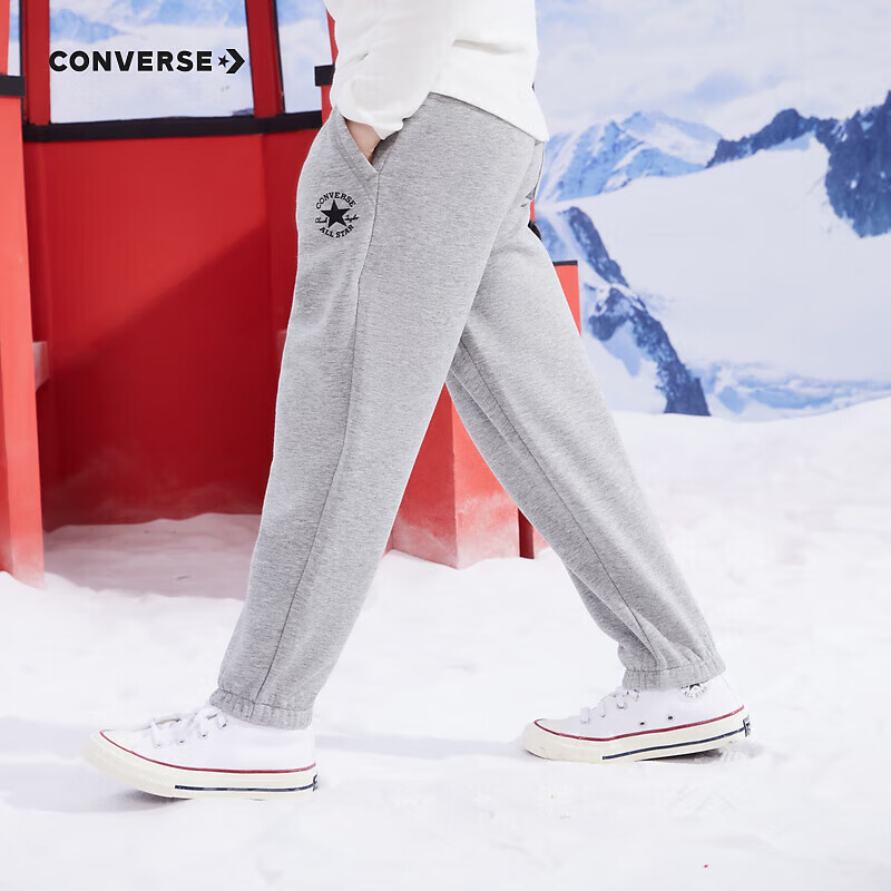 CONVERSE 匡威 加绒卫裤儿童运动裤 58.31元 包邮 （需用券，多重优惠）