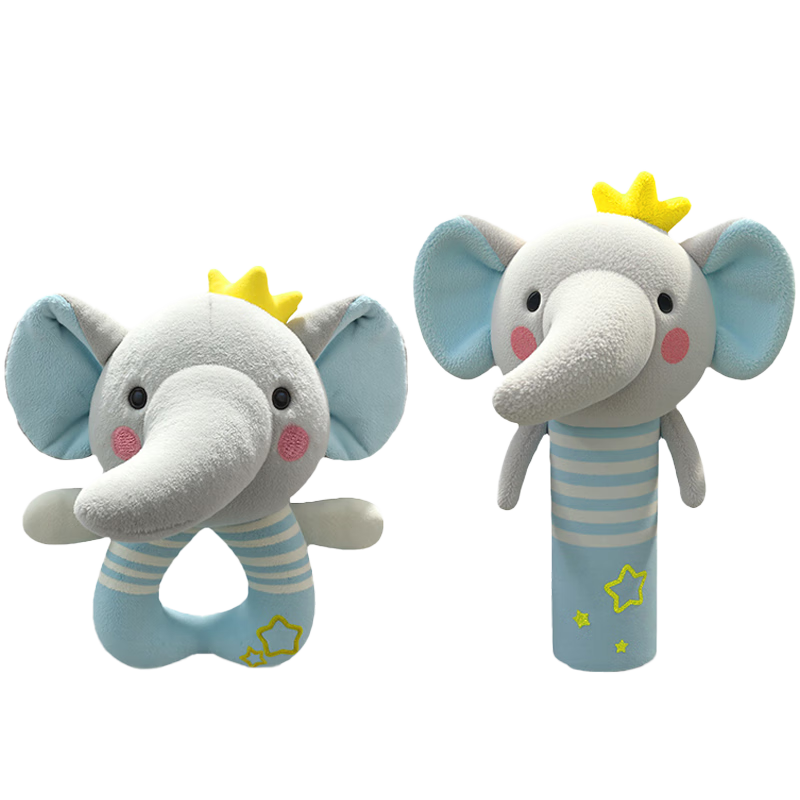 新安怡 AVENT 飞利浦摇铃BB棒礼盒 响铃毛绒安抚 加菲猫联名款 新生儿婴儿玩