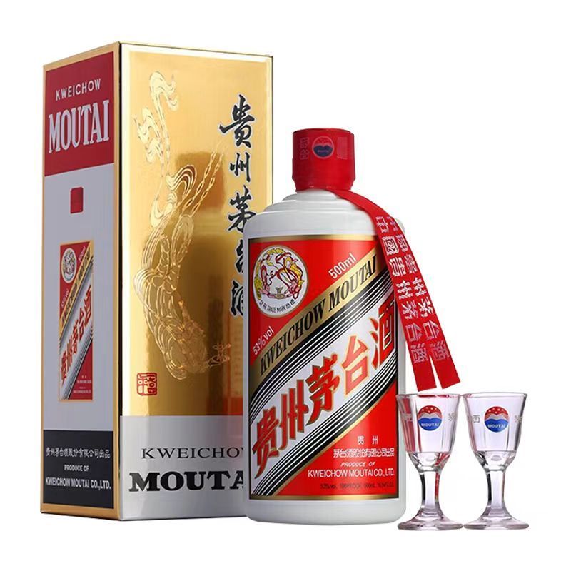 茅台 MOUTAI 飞天53度 500ML 酱香型白酒 2136元