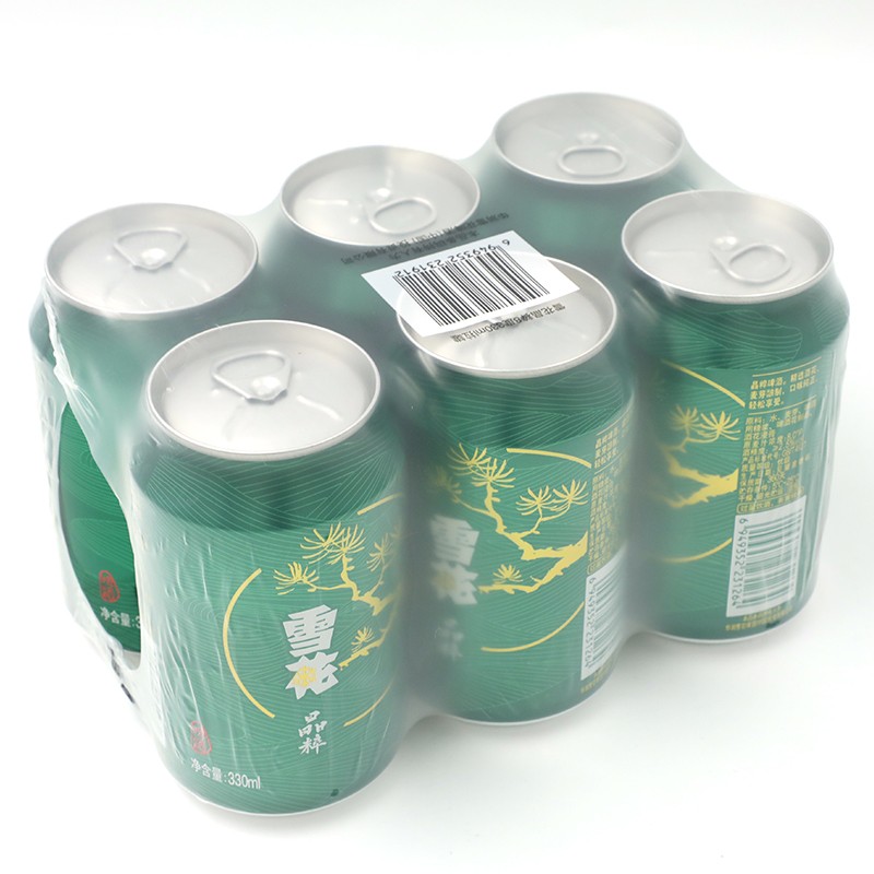 SNOWBEER 雪花 晶粹啤酒 330ml*6听 尝鲜小包装 6.83元