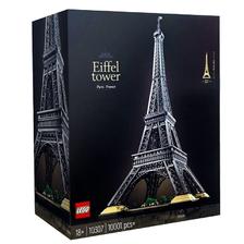 百亿补贴：LEGO 乐高 10307埃菲尔铁塔法国巴黎建筑男女孩儿童拼装积木玩具