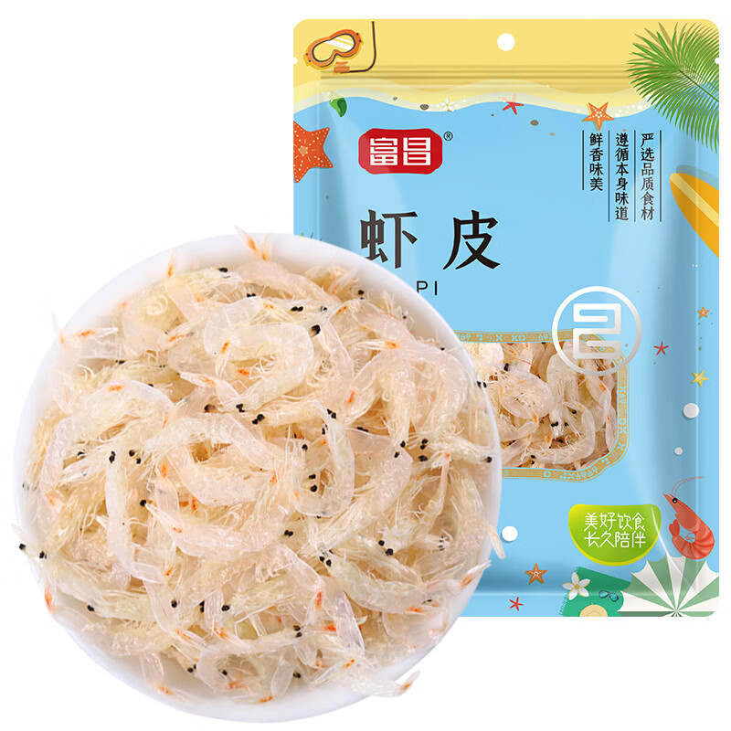 富昌 虾皮 60g 袋装 3.8元 - 清风线报