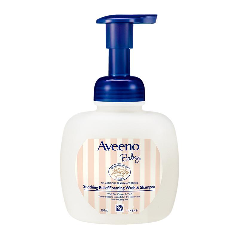 20点开始、PLUS会员：Aveeno 艾惟诺 舒缓婴儿洗发沐浴露 400ml 87.08元（需买3件