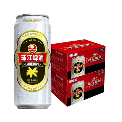 88VIP：珠江啤酒 经典12度500ml*24罐整箱 返后70.05元包邮（返5元卡）