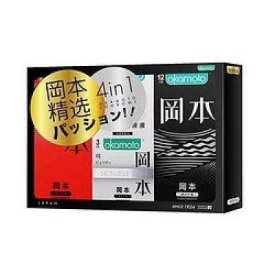 88VIP：OKAMOTO 冈本 SKIN系列 超薄安全套礼盒装 20只（SKIN四合一*12+SKIN纯*3+SKIN