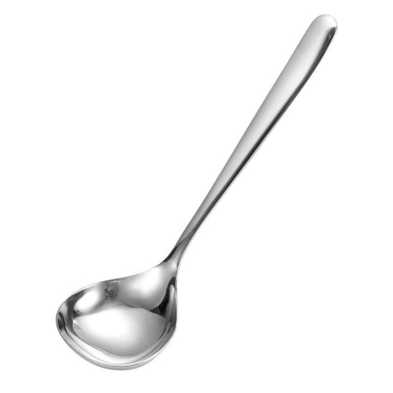 HAOWS 家用长柄加深大头不锈钢汤勺喝汤勺拉面勺吃饭勺汤匙调羹粥勺 0.8元（