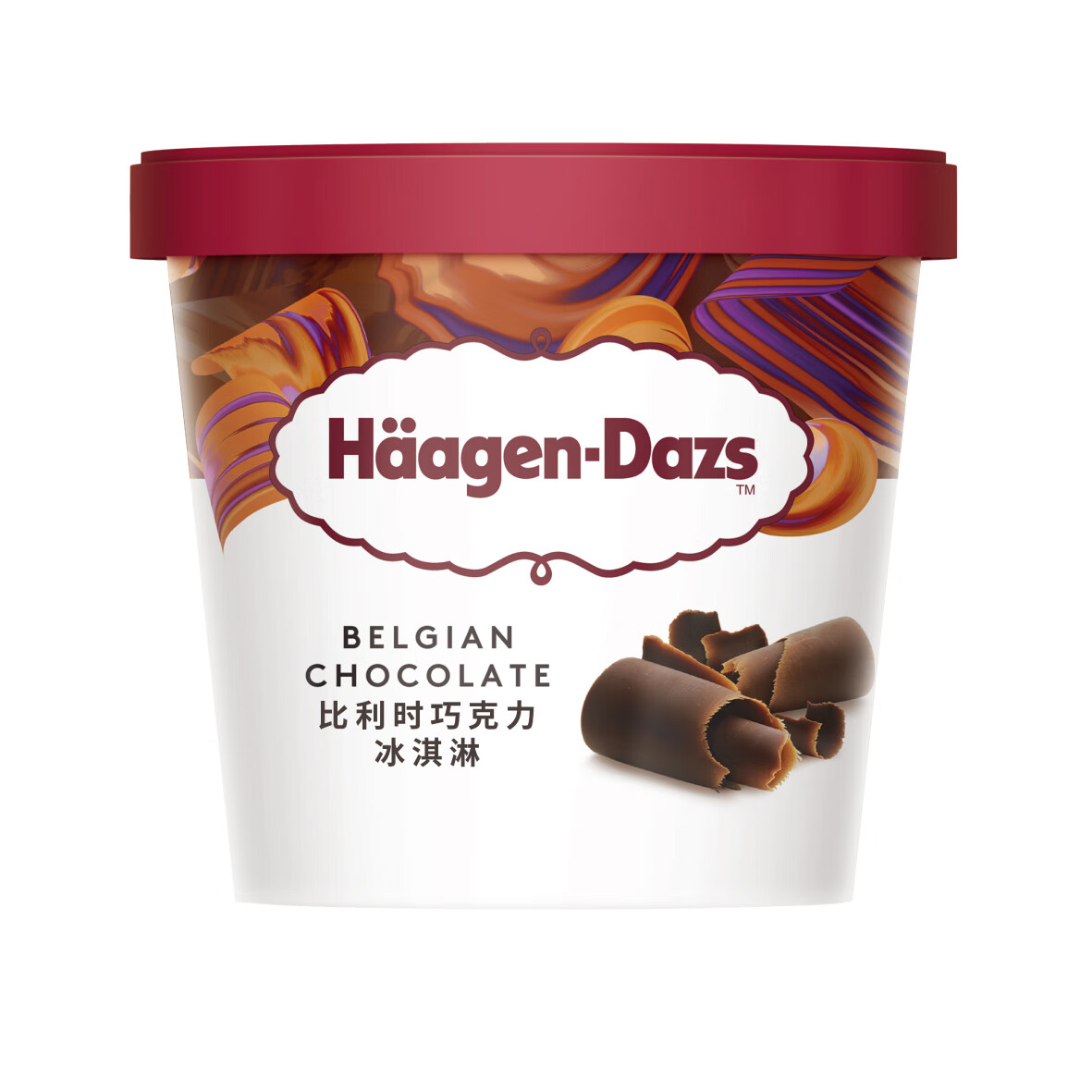 Häagen·Dazs 哈根达斯 冰淇淋经典小杯100ml*6杯法国原装冰激凌 巧克力/香草/草