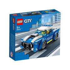 LEGO 乐高 积木拼装城市系列60312 警车5岁+男孩儿童玩具生日礼物 57.05元（需