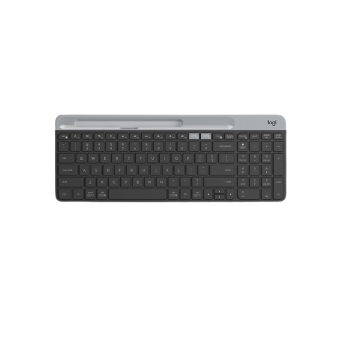 罗技 logitech K580 101键 2.4G蓝牙 优联 双模无线薄膜键盘 黑色 无光 149.6元