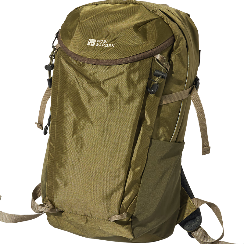 牧高笛 登山包 户外露营徒步大容量背负双肩包风影 NX24664006 橄榄油绿 131.1