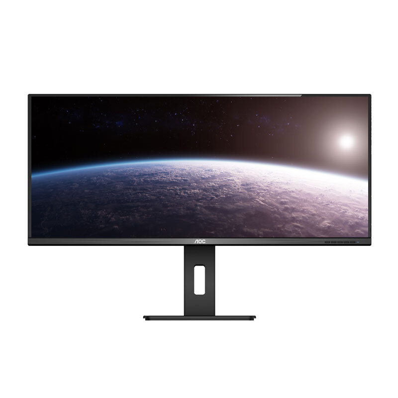 AOC 冠捷 Q34P2 34英寸显示器 21:9带鱼屏 IPS 1499元