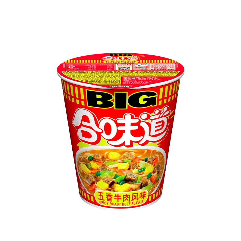 合味道 CUP NOODLES 大杯五香牛肉风味110g 4.4元（需用券）