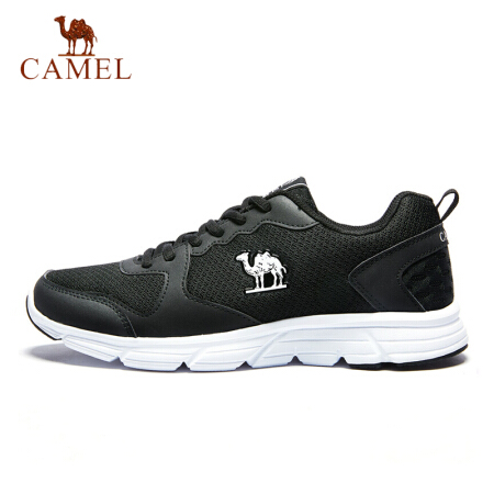 CAMEL 骆驼 运动鞋男女情侣款休闲透气跑步鞋慢跑鞋 CSS221L0033 黑色 41 119元