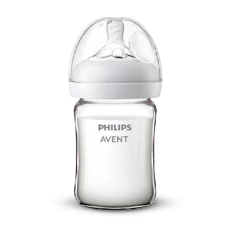 AVENT 新安怡 飞利浦新安怡玻璃奶瓶婴儿新生0到3-6个月一岁以上宝宝防呛防
