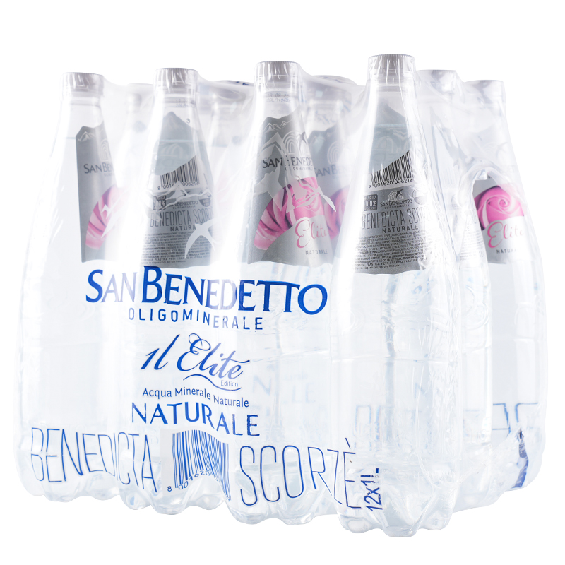 88VIP：San Benedetto 圣碧涛 天然水 不含气 1L*12瓶 75.05元