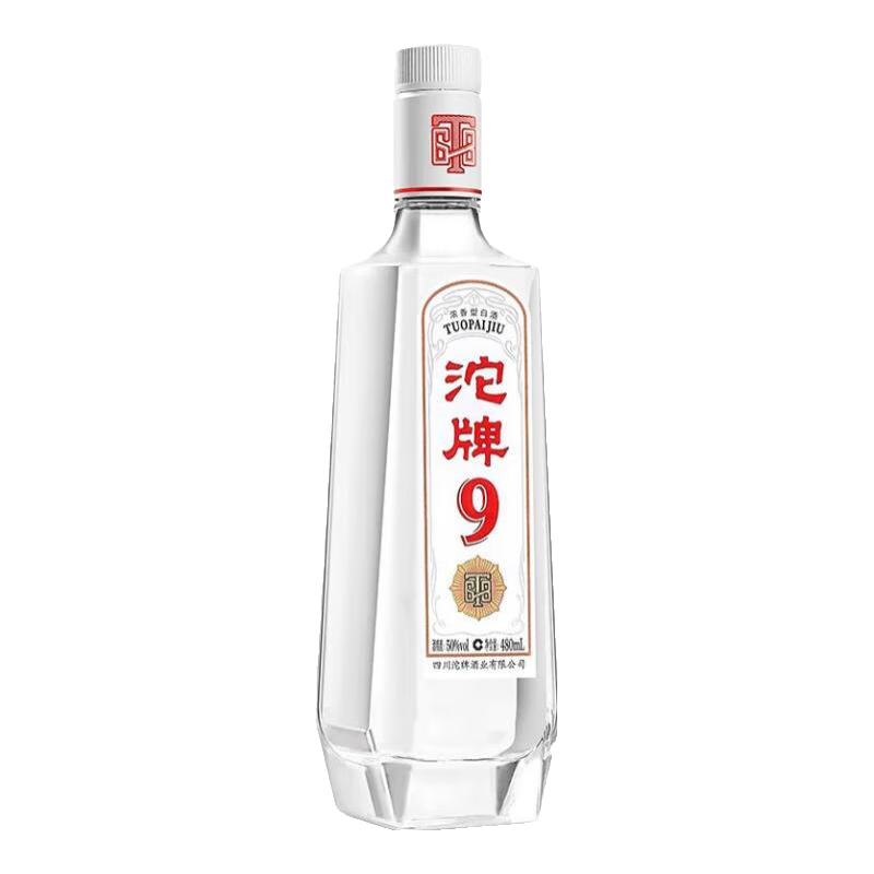 沱牌舍得酒 沱牌9 浓香型白酒 50度 480mL 1瓶 T68.沱牌酒 单瓶装 49.9元（需试用