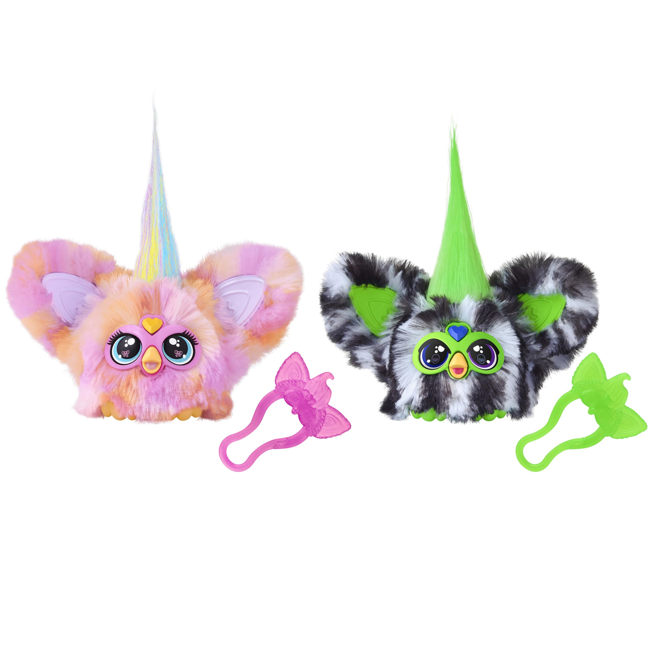 Furby Furblets Fierce & Fabulous 电子毛绒玩具2件装 到手约￥163.42