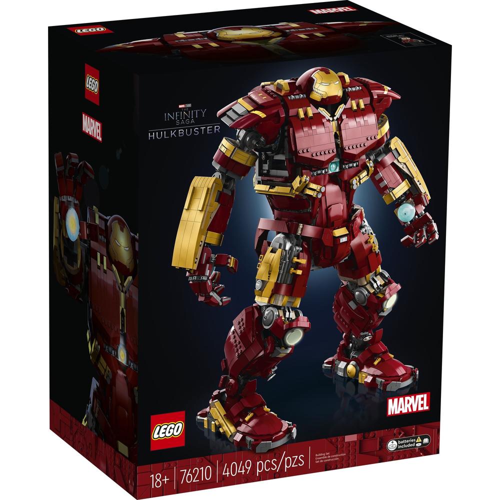 百亿补贴：LEGO 乐高 Marvel漫威超级英雄系列 76210 反浩克装甲 2241元