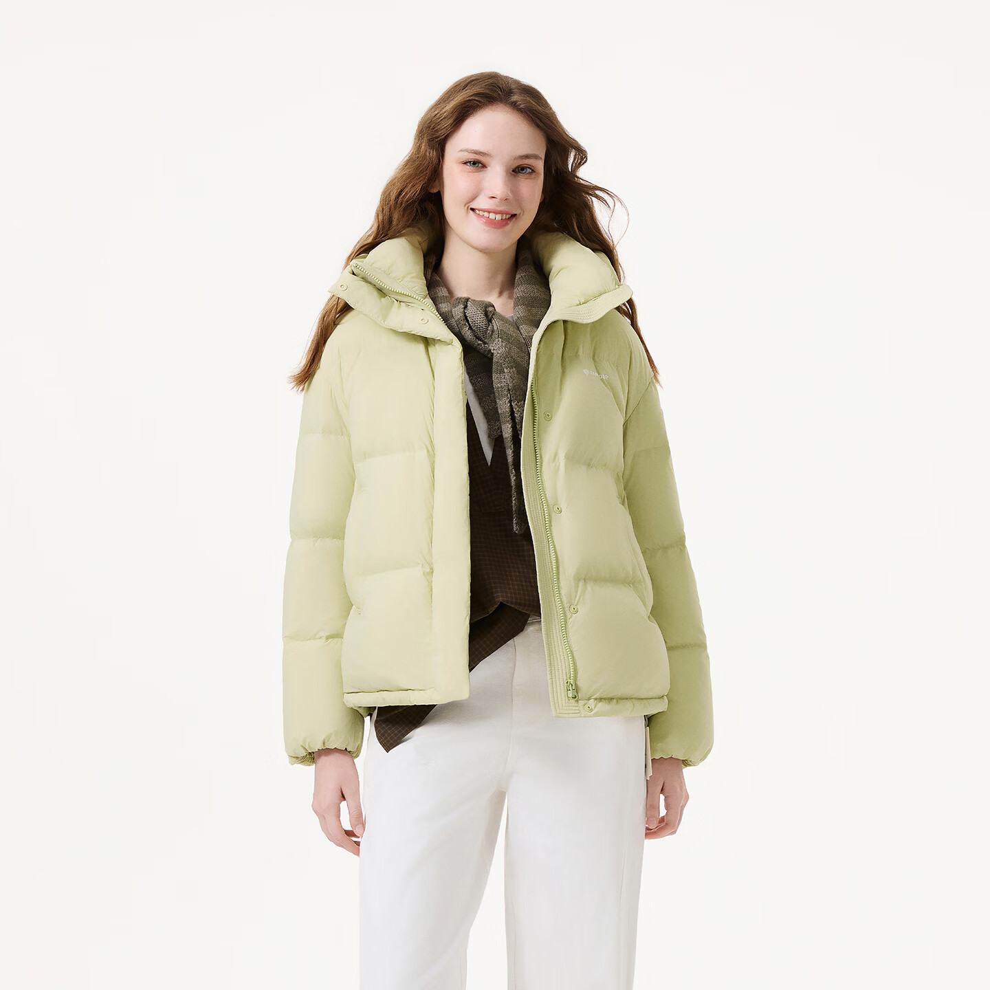 坦博尔 羽绒服女短款 TB5530362D 385.35元 - 线报酷