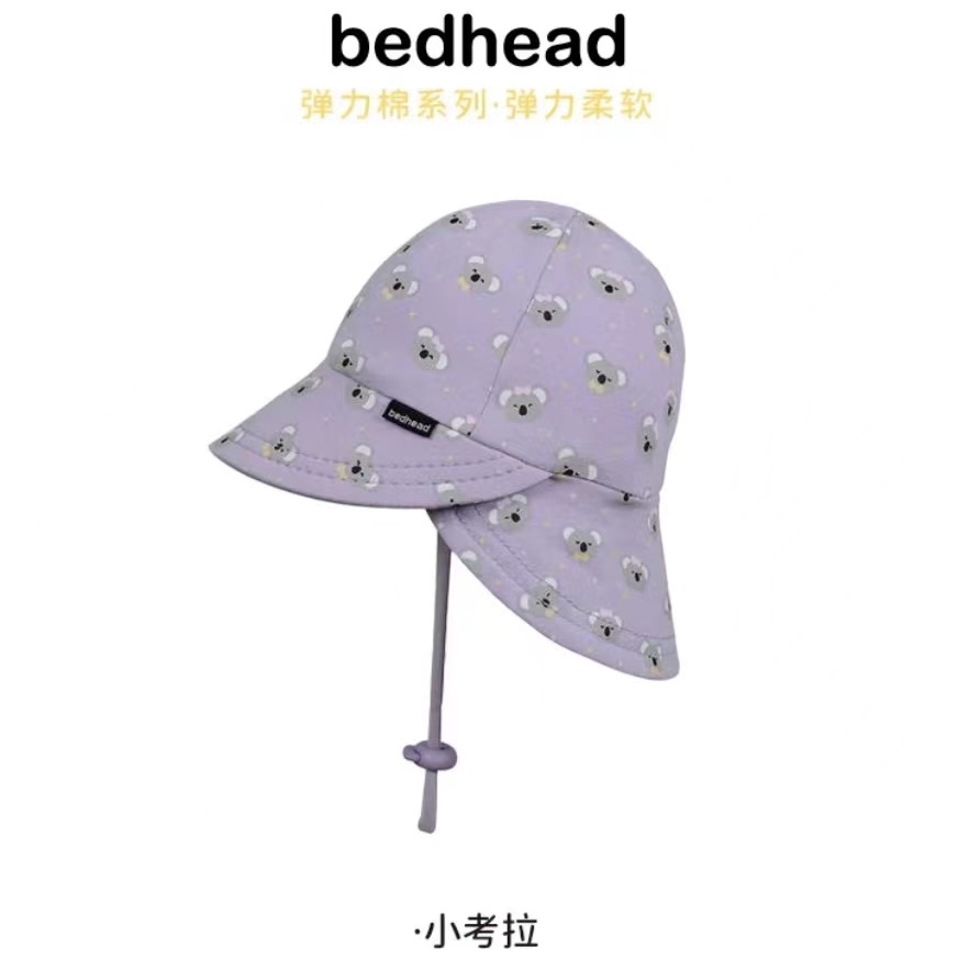 Bedhead 澳洲Bedhead男女童弹力棉防晒帽Upf50+遮阳帽透气亲肤 89元（需用券）