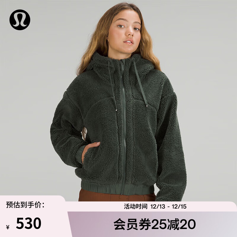 lululemon Textured 女士拉绒夹克 LW3FZ5S ￥550