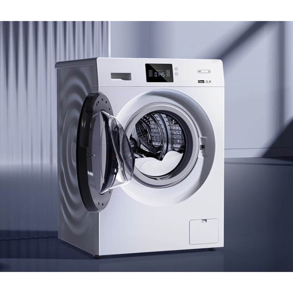 松下洗衣机全自动家用滚筒洗衣机10公斤 一级能效洗衣机变频轻音电机 除菌