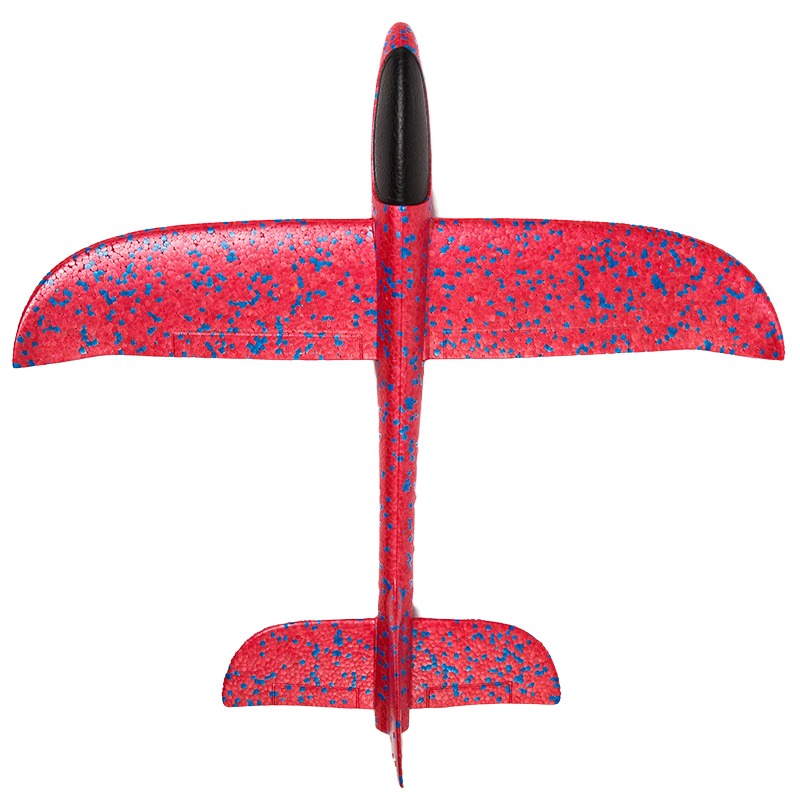 PLUS会员、需首购：爸爸妈妈滑翔飞机儿童玩具 红色 直飞+旋飞 3.76元包邮（