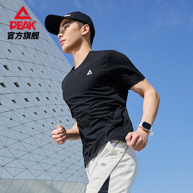 PEAK 匹克 态极速干T丨短袖T恤男夏体恤吸湿透气训练服跑步圆领健身上衣 49