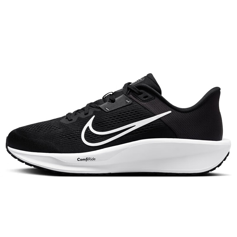 移动端：NIKE 耐克 跑步鞋男子减震QUEST 6运动鞋FD6033-001黑44.5 379元