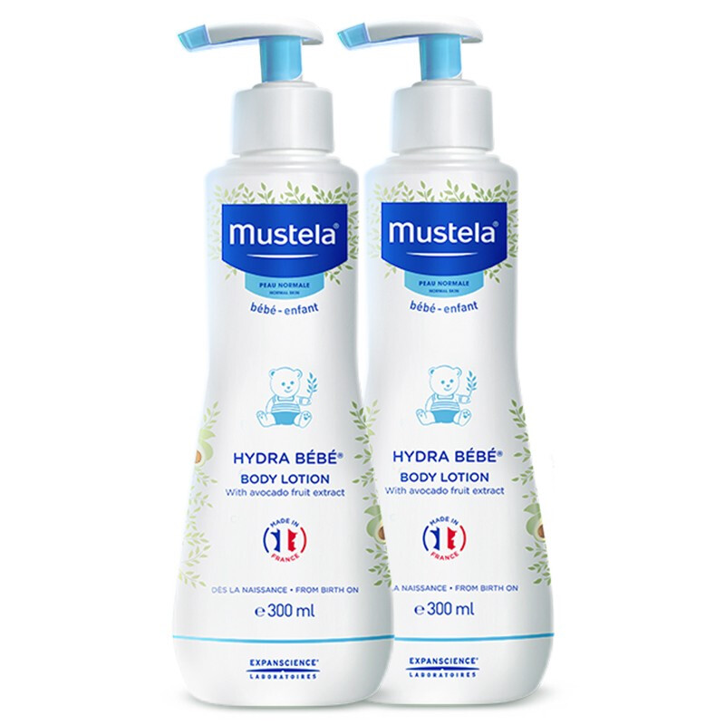 Mustela 妙思乐 宝宝润肤乳 300ml*2滋润补水保湿 73.77元（需用券）