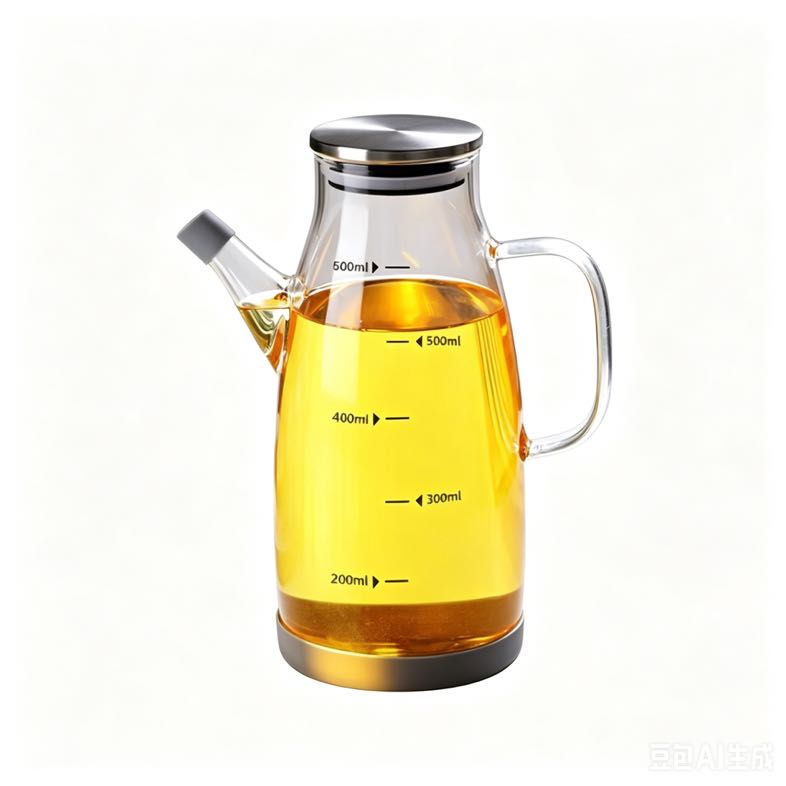 百年正和 防漏嘴不挂油玻璃壶 600ml 11.46元