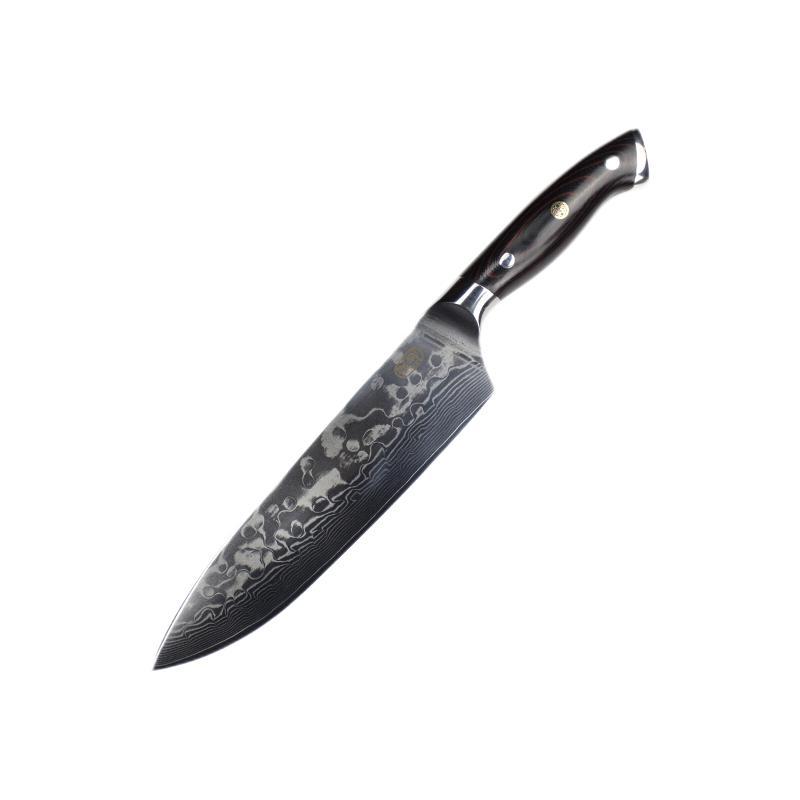 PLUS会员：京东京造 JZ-CD03 厨师刀(大马士革钢、20cm) 201.1元包邮（双重优惠）