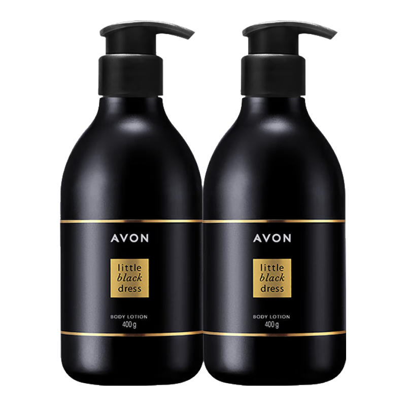 雅芳 AVON 小黑裙香体乳身体乳400g*2 保湿滋润留香润体乳 经典款 ￥66.9