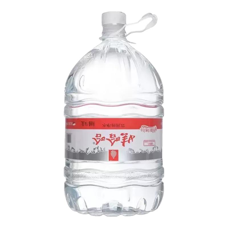 娃哈哈 纯净水 14.8L一次性桶 22元