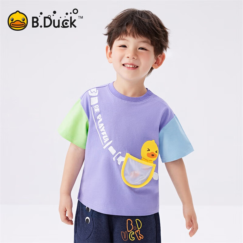 B.Duck 男童短袖T恤 49元（需用券）